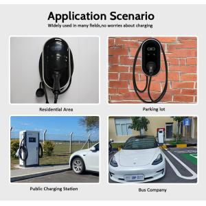 Type 2 22kW Three Phase AC Output Current EV Charger Wallbox with RFID App OCPP