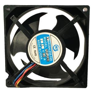 Waterproof Axial DC Brushless Fan 5/12/24v 4000RMP Speed CE ROHS Approval