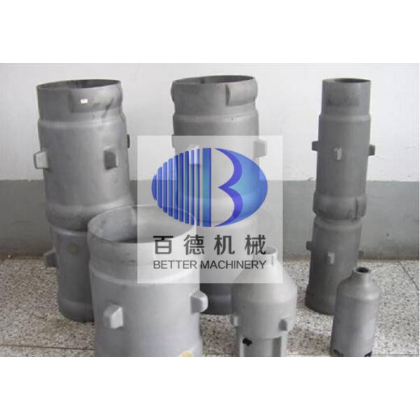 SISIC / RBSIC Silicon Carbide Radiation Pipe , Silicon Carbide Tube