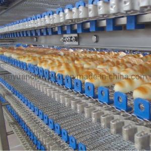 Bread Cake Pizza Hamburger Cooling Spiral Tower Conveyor