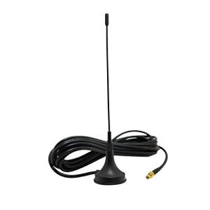 Mini Magnetic Base Dual Band Mobile Car Antenna with 5dbi Gain and 50W Max Input