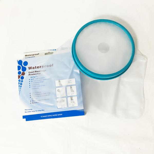 Good Quality Reusable 100% Sealed waterproof cast with ring For Protector shower cover