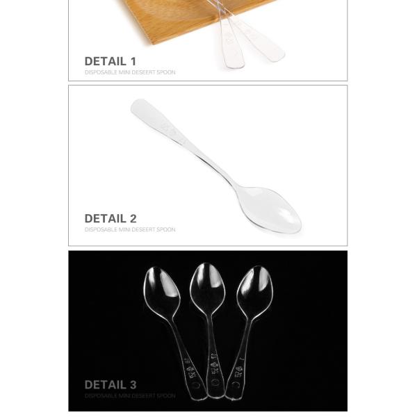 High quality Eco-Friendly wholesale cheap plastic dessert spoons
