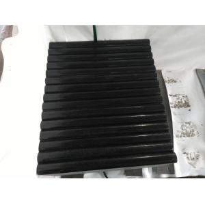 Multi Function Polished Granite Floor Tiles / Black White Galaxy Granite Floor