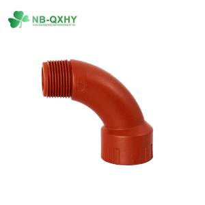 PPH Male Thread Elbow 90 Degree Equal Angle for Pn16 Hot Water Pipe Fitting