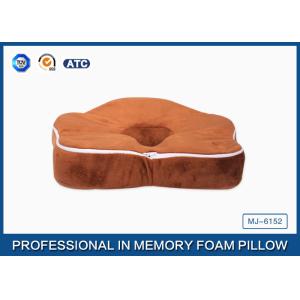 Pentagon Office Nap Memory Foam Sleep Pillow With Hole / Plush Pillowcase