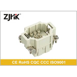 Crimp Insert Cable HEE Heavy Duty Rectangular Connector 10 Pin With High Density