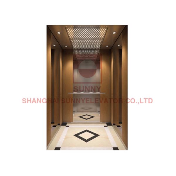 Highly Secure Infrared Light Curtain System Home Lift Standard Elevator With