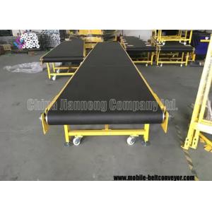Bulk Material Handling Telescopic Belt Conveyor Customized Size Simple Operation