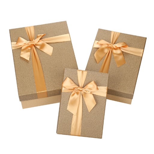 New design logo customized paperboard storage box for promotion gift with Ribbon different color available
