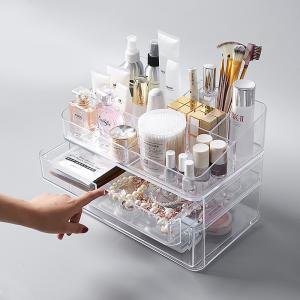Wholesale Carved Acrylic Makeup Organizer For Brushes And Powders from china suppliers
