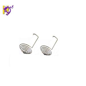 ODM Nickel Plated Conical C Metal Battery Spring Clip SS301