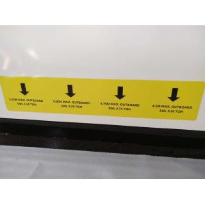 Crane Retractable Loading Platform 2.8m Width With Two Or Four Props