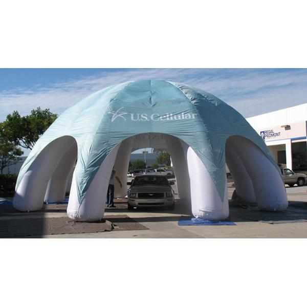 Outdoor Advertising Inflatable Tent , Inflatable Spider Dome Tent with Legs