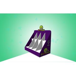 Two Tier Chicks Food Cardboard Countertop Displays , Retail Tabletop Displays