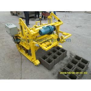 Moving Block Making Machine Manual Concrete Block Moulding Machine 40-3 From
