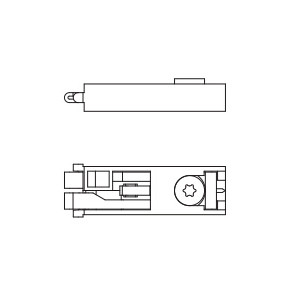Wholesale Z961 Zinc Alloy tension lock fo Octanorm Similar Drawing Aluminum Profile exhibition system, R8 exhibition system from china suppliers