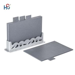 Daily Used Custom s LOGO Granite Cutting Board Set with BPA Free 5-piece