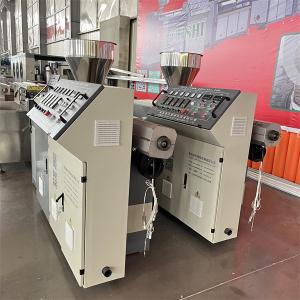 Conical Twin Screw Extruder PVC Pipe Making Machine 1 Year Warranty