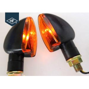 UTV / ATV Blinker Motorcycle LED Turn Signals , E - Mark Amber Motorcycle