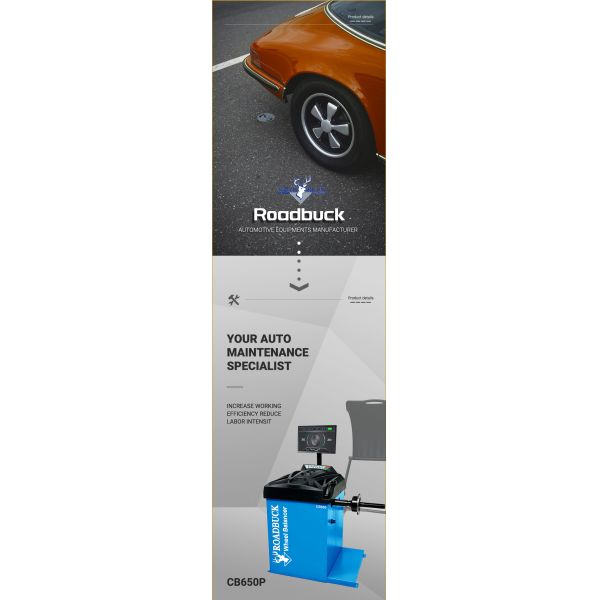 Roadbuck wheel balancer CB650P