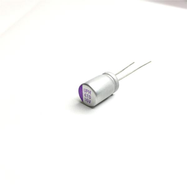 16v470uf Conductive Polymer Solid State Industrial Grade Electrolytic Capacitors 125℃