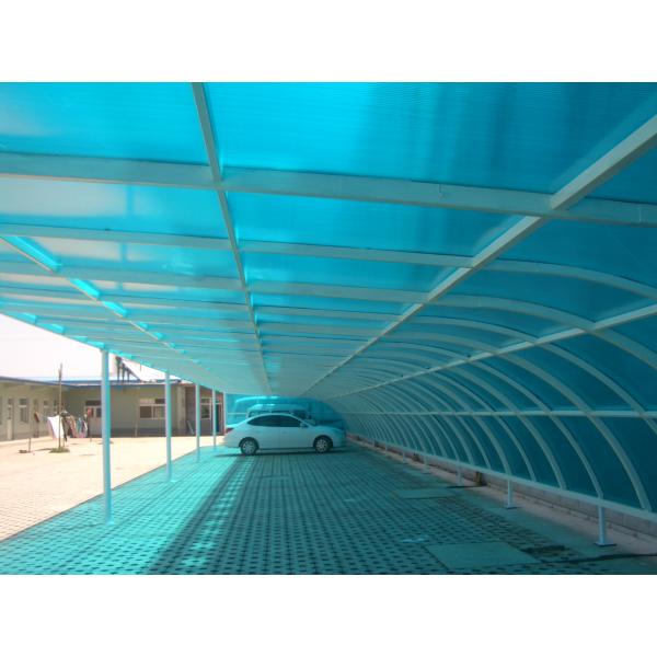 High Impact Strength Polycarbonate Roofing Sheets Original / Makrolon Material