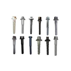 Durable Corrosion Resistant Rail Fasteners Screw Spike For Railway Fixing