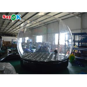 Christmas Snow Globe Crystal Ball Inflatable Bubble Tent Background Printing