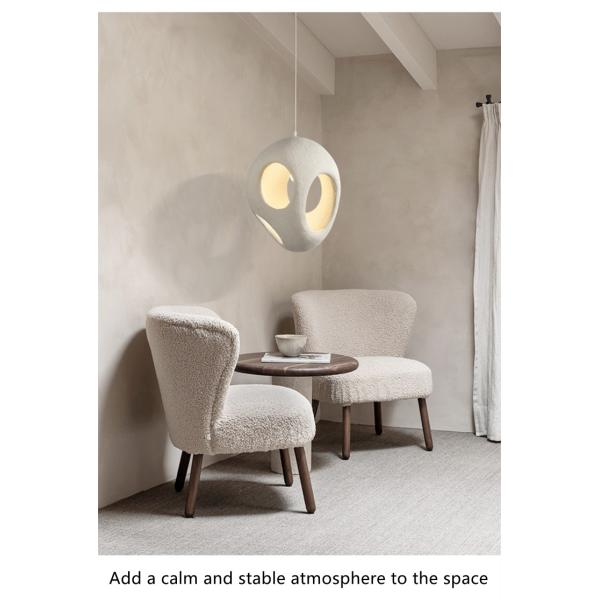 Nordic Minimalism Dining Island LED Chandelier Living Room Bedroom Modern Bar Decoration Wabi-Sabi Lamp(WH-VP-180)