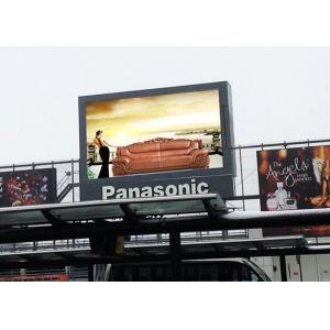 Rear Maintenance Full Color Outdoor Led Display 6mm 3 in 1 27777 dots/sqm Pixel