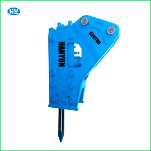 Buy cheap Mini Digger Hydraulic Rock Breaker Hammer Backhoe 40CRMO 25-70t High Strength from wholesalers