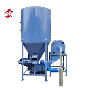 High Efficiency Animal Feed Processing Machine Mixer And Crusher Combine Machine