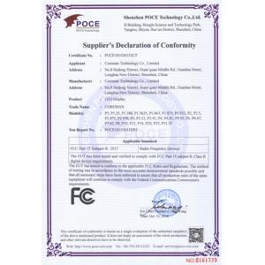 Shenzhen Coreman Technology Co., Limited Certifications