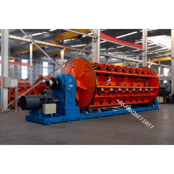 Rigid Frame Copper Wire Screening Machine KRB Steel Wire Armoring Machine