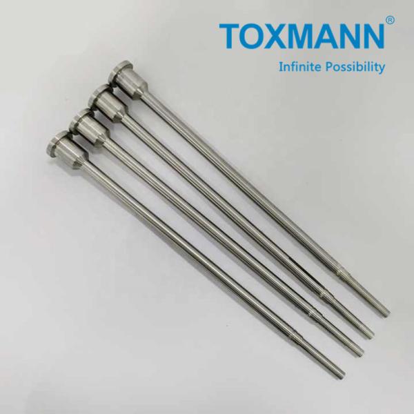 Quality High Precision Mold Ejector Pin And Ejector Sleeve Flat For Plastic Moulds for sale