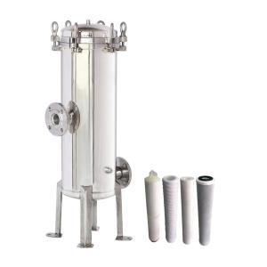 High Filtration Accuracy High Flow Cartridge Filter with 1m2 Filter Area for