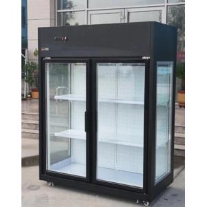 Fresh flowers display refrigerated preservation three-sided glass display case