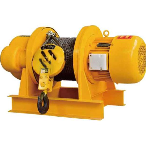 800kg KCD Electric Wire Rope Winch Construction Hoist