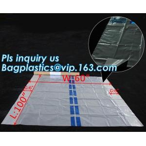top covers clear plastic window covers printed pallet covers, Jumbo PE Plastic