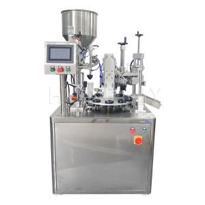 Rotary Ultrasonic Plastic Tube Filling And Sealing Machine Semi Automatic