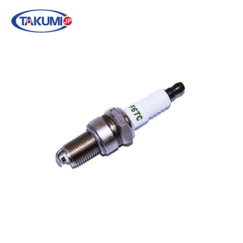 Automobile Spark Plug Flat Seat Type Match for NGK BKR6EVX / Bosch FR7DI / Denso