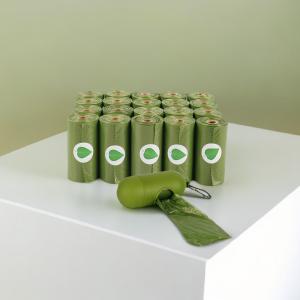 Customized 100% Biodegradable Compostable Pets Poop Bag Dog Waste Bags Bpi Ok