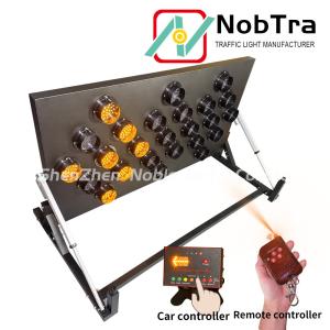 LED Arrow Boards Remotely with Solar/Battery Power Source and Various Sizes