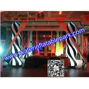 Lighting Inflatable Pillar Decoration Exterior Columns For Event