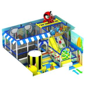 Wholesale CE EN14960 Soft Play Indoor Playground Equipment Marine Theme Trampoline Structures from china suppliers