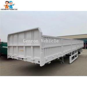 12.6M Mechanical Suspension Cargo Drop Side Semi Trailer