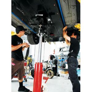 1T Heavy Duty Workshop Hydraulic Engine Telescoping Transmission Jack