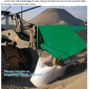 China Factory price 100% new material 1 ton PP bulk bag woven big bag jumbo bags