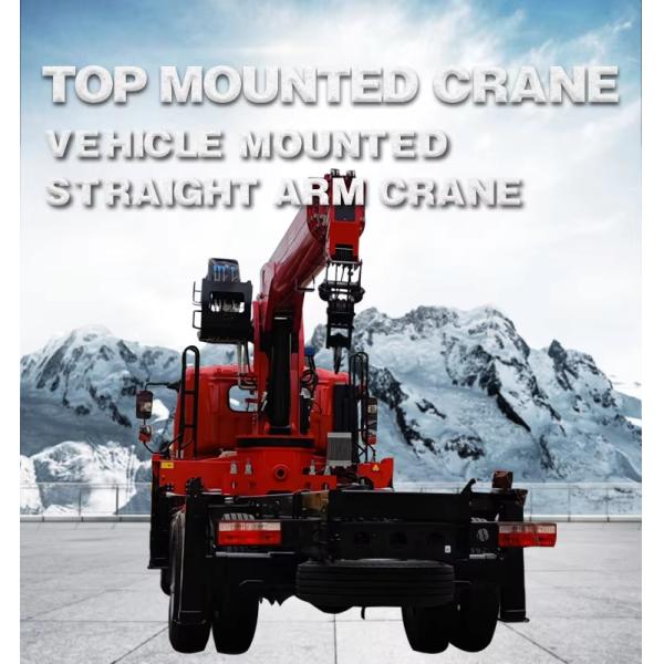 XDEM Enhanced Reach and Versatility Howo Brand Dump Truck Mounted Crane with Telescopic Boom